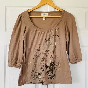 🌸 3 for $12 Loft women’s 3/4 Tee Size XS